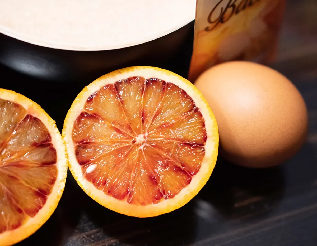 Cake aux oranges sanguines et huile d'olive