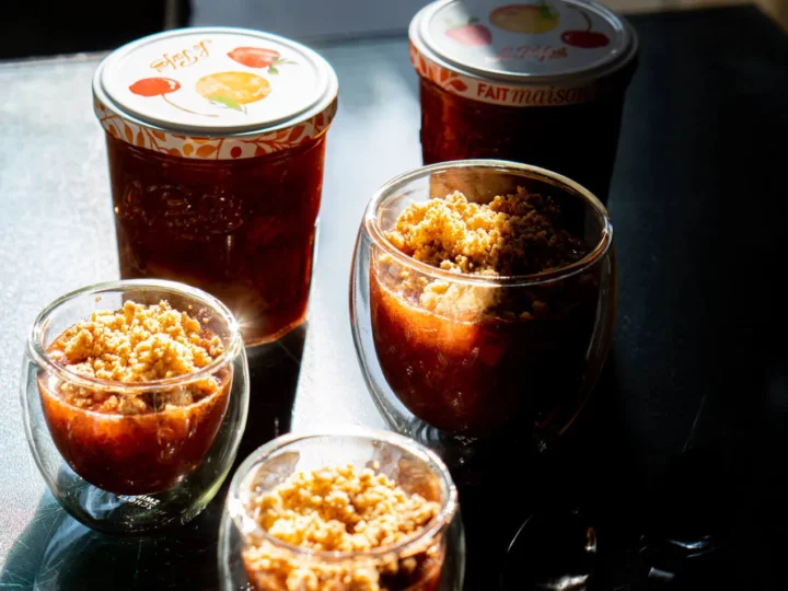Compote aux fraises et à la rhubarbe — photo 2