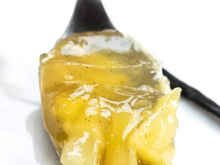 Confiture aux ananas, vanillés