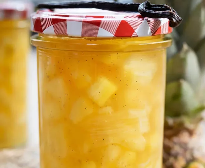 Confiture aux ananas, vanillés — photo 8