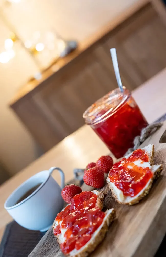 Confiture aux fraises