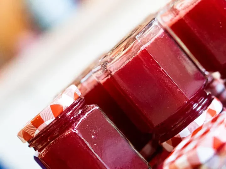 Confiture aux groseilles rouges