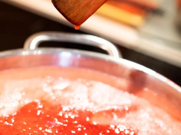 Confiture aux groseilles rouges — photo 8