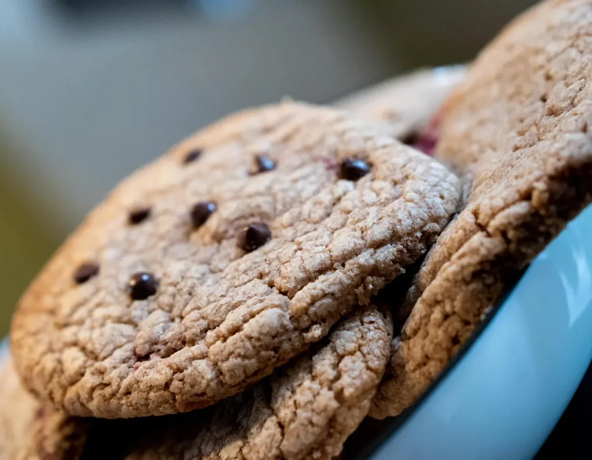 Cookies nutella et framboises