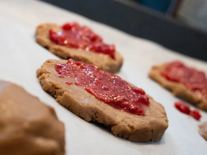 Cookies nutella et framboises — photo 11