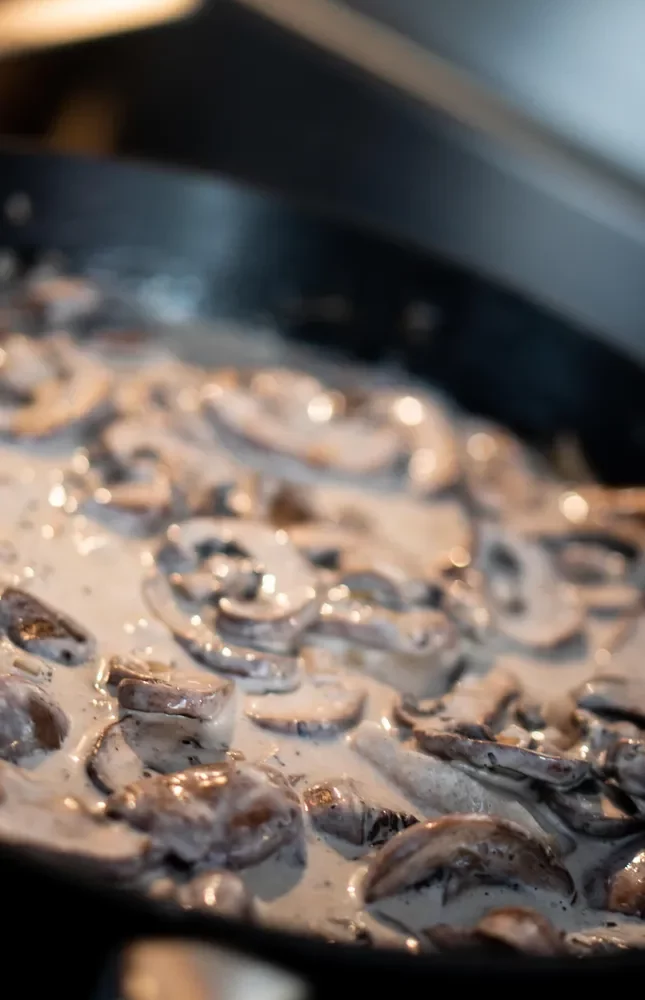 Crème aux champignons