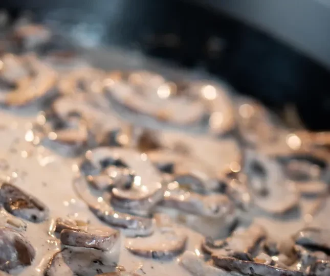 Crème aux champignons