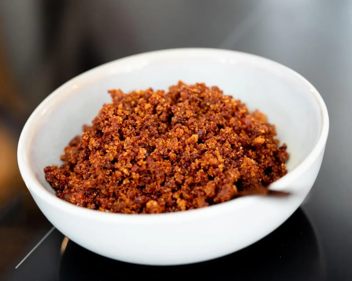 Crumble Ventricina parmesan grana padano
