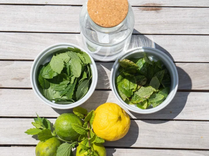 Eau déthox mélisse, menthe et citrons — photo 3