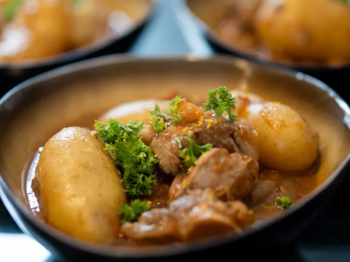 Goulash de veau à la hongroise