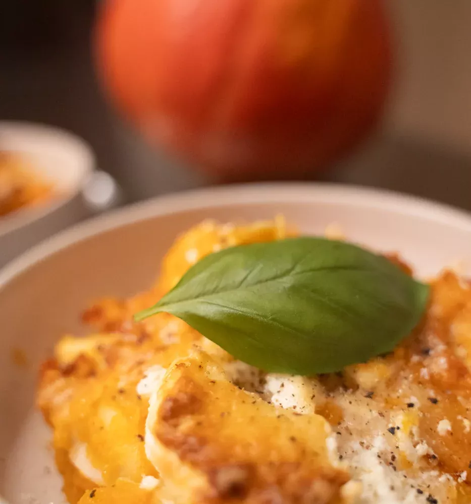 Lasagnes butternut et patates douces, le réconfort d’automne