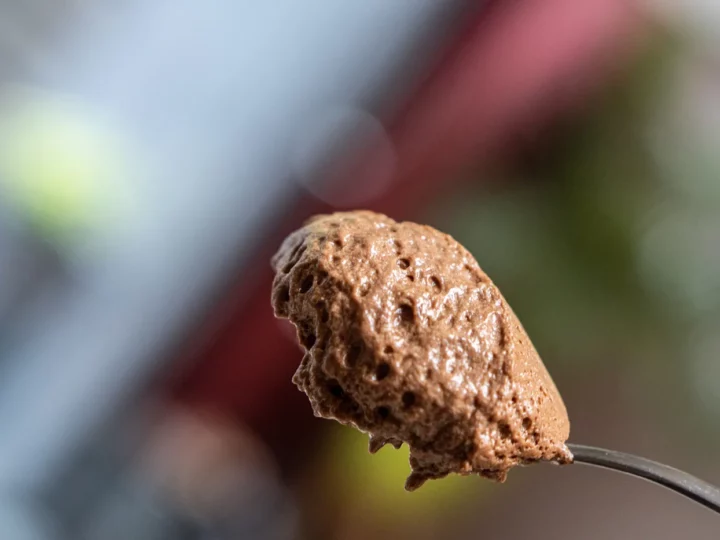 Mousse au chocolat comme un petit nuage