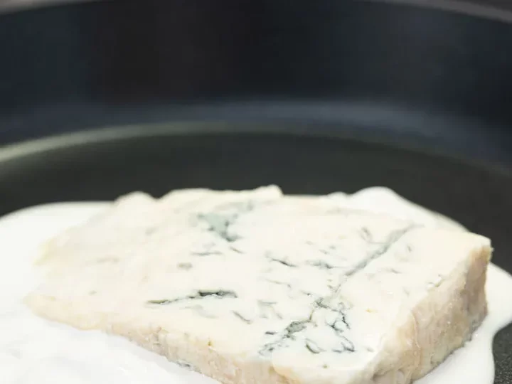 Paccheri à la saucisse italienne crème de gorgonzola et épinards — photo 7