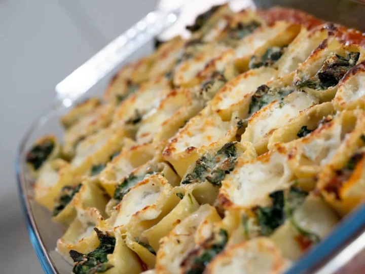 Paccheri à la saucisse italienne crème de gorgonzola et épinards — photo 11