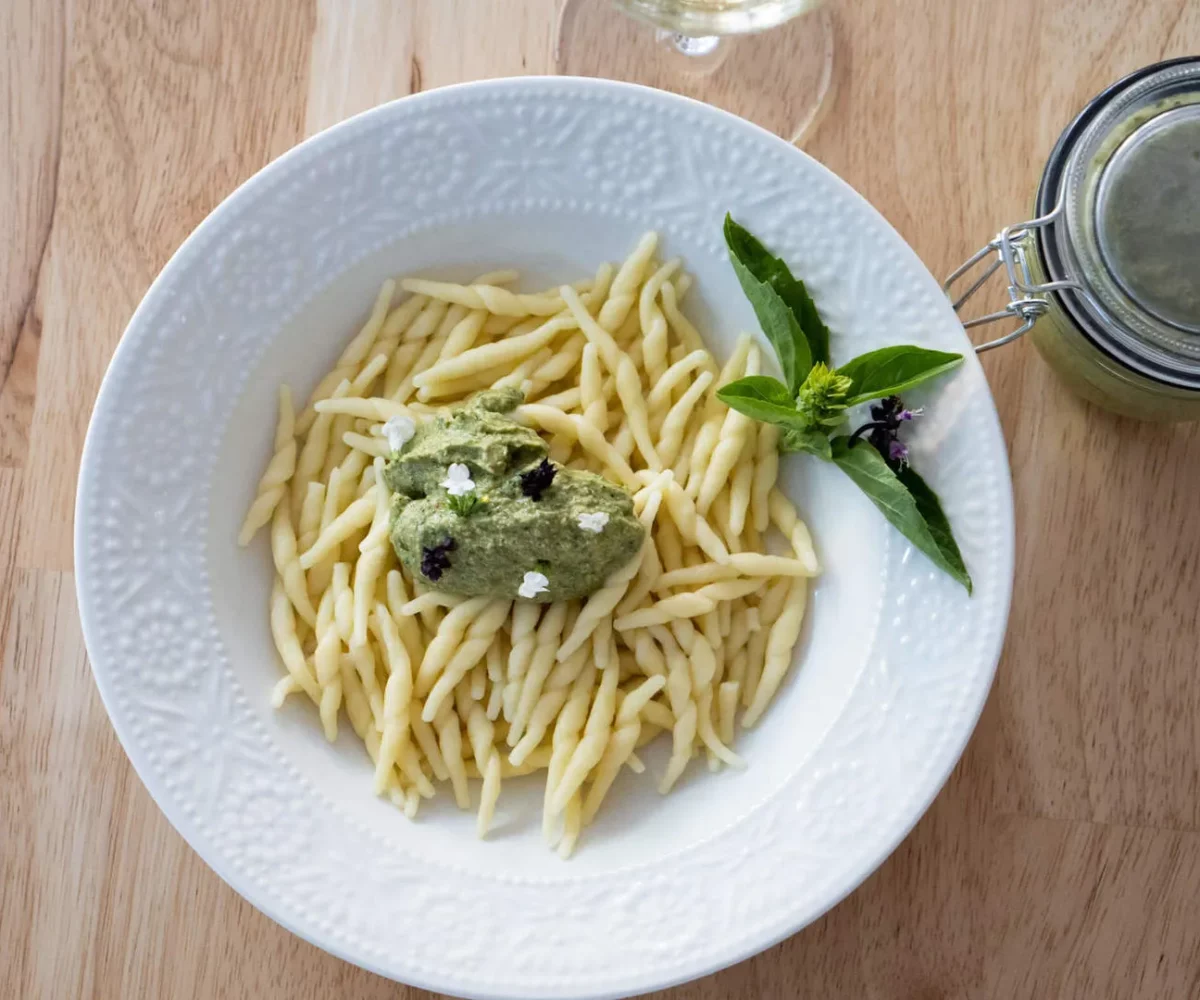 Pâtes au pesto