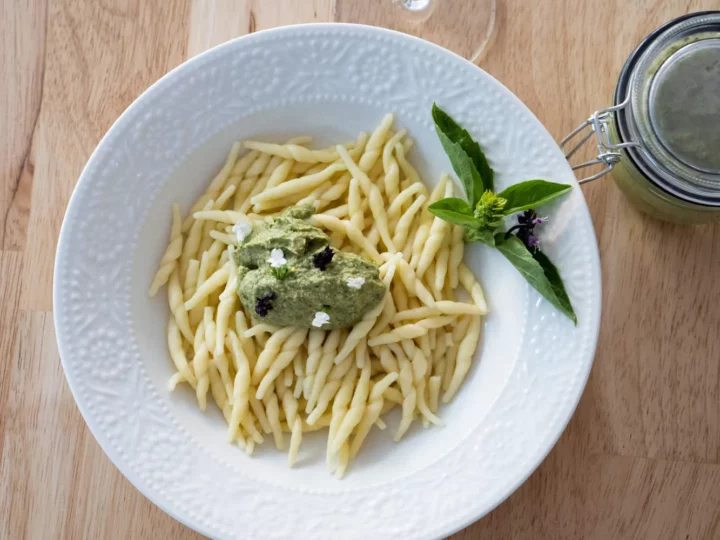 Pâtes au pesto