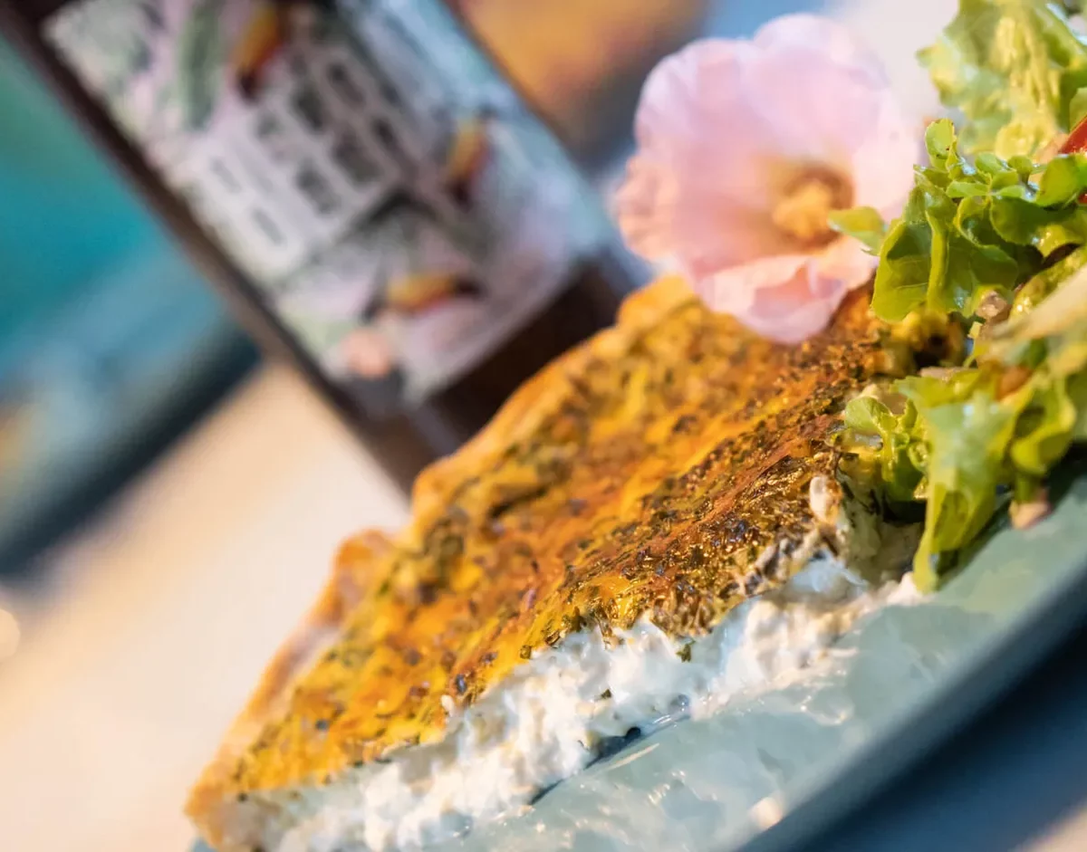 Quelle quiche au chèvre... Julie !