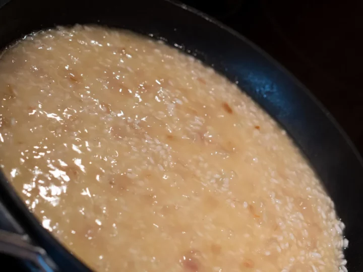 Risotto crémeux aux scampis — photo 5