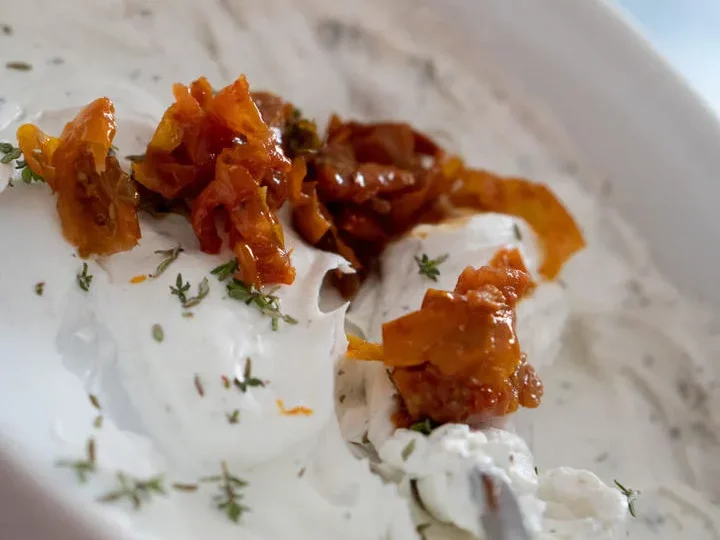 Roulades d'aubergines au chèvre et jambon italien — photo 5