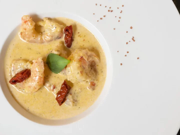 Scampis à la Brootcorne