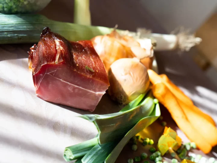 Soupe aux pois, noix fumée — photo 2