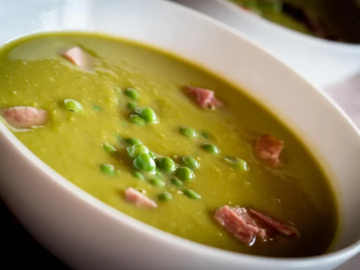 Soupe aux pois, noix fumée — photo 8