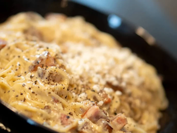 Spaghetti à la carbonara