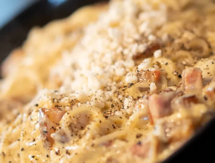 Spaghetti à la carbonara — photo 6