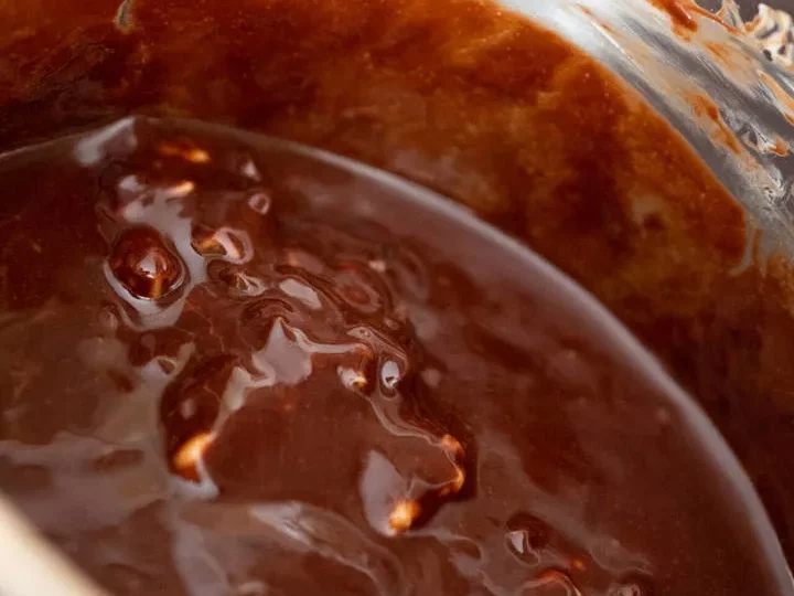 Tarte au coeur fondant chocolat — photo 4