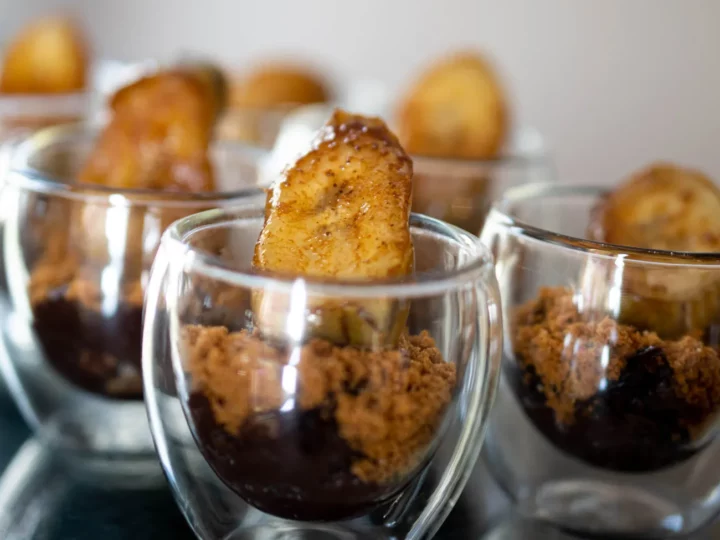 Verrine de boudin, spéculos et banane épicée — photo 9