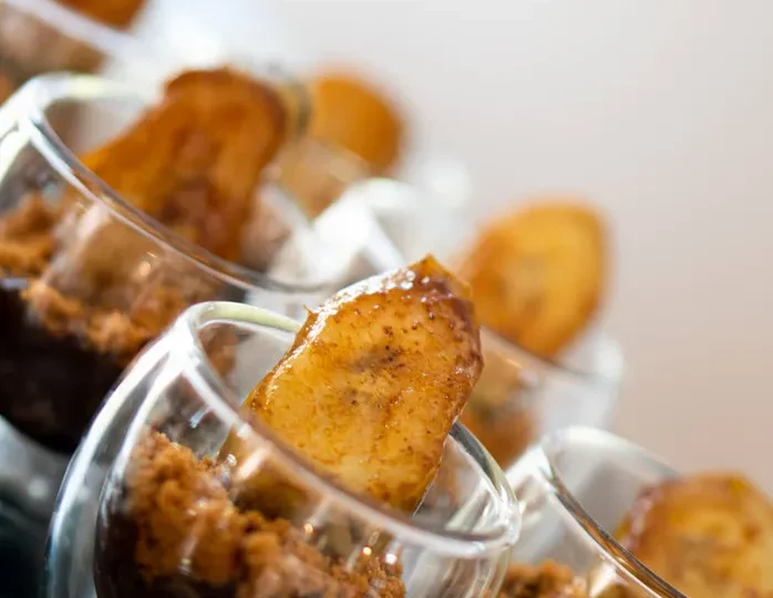 Verrine de boudin, spéculos et banane épicée — photo 10